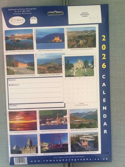 Photo of free Scotland Calendar 2026 (Leith EH6) #2