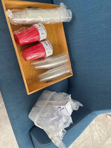 Photo of free Plastic disposable cups and cutlery (Bloomfield) #1