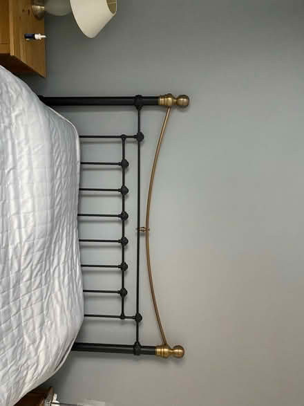Photo of free Victorian metal headboard (Old Windsor SL4) #3