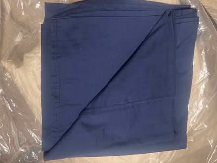 Photo of free Navy bed sheet - King size (Harrogate HG2) #1