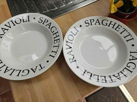 Photo of free 2 x pasta plates/bowls (E4 Chingford) #1