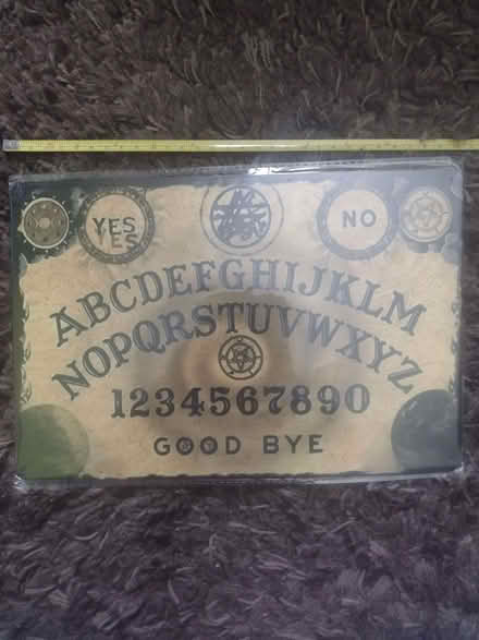 Photo of free Ouija board tin sign (Corby NN18) #1