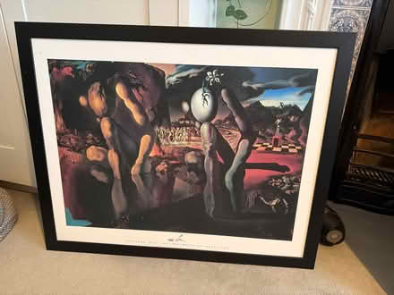 Photo of free Salvador Dali print in frame (Acton, London) #1