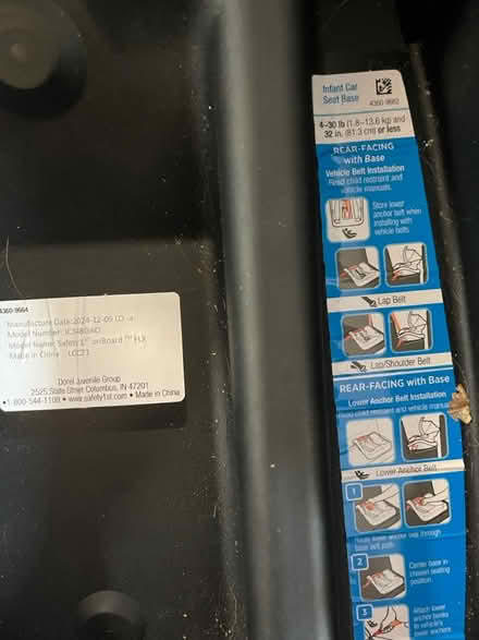 Photo of free Infant car seat (21224) #2