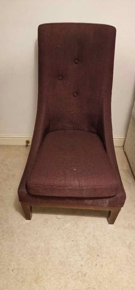 Photo of free Wine sofa (Watford WD18) #2