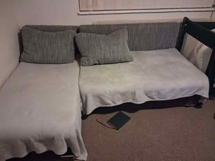 Photo of free L-Shaped Sofa Bed with Storage – Collection today (Appleton OX13) #1
