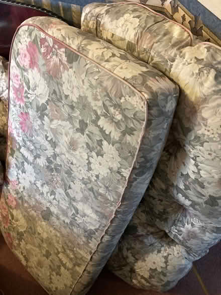 Photo of free Wicker garden/conservatory sofa and chairs (Stretton WA4) #2