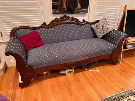 Photo of free Antique sofa, great condition (West Somerville) #1