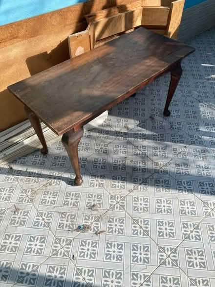 Photo of free dark wood coffee table (Drumcondra Dublin 9) #1