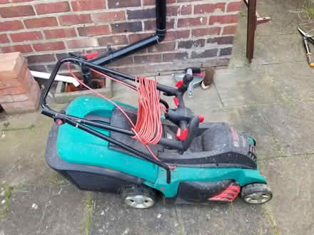 Photo of free Bosch lawn mower electric (Gloucester) #1