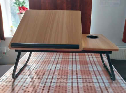 Photo of free Foldable Laptop/Work Desk (Allestree DE22) #2