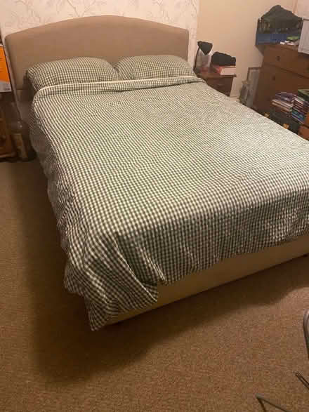 Photo of free Double Bed with headboard. (Old Colwyn LL29) #2