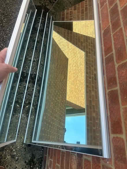 Photo of free Mirrored sliding wardrobe doors x 2 (Sprowston NR7) #1