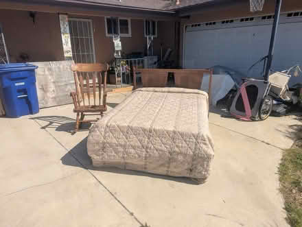 Photo of free Matching bed set and rocking chair (Near Cypress College) #3
