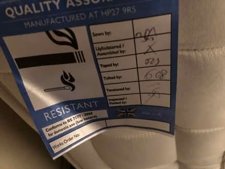 Photo of free Single mattress Hypnos (Mortlake Station) #4