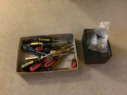 Photo of free Box of screwdrivers & screws (North Ascot SL5) #1