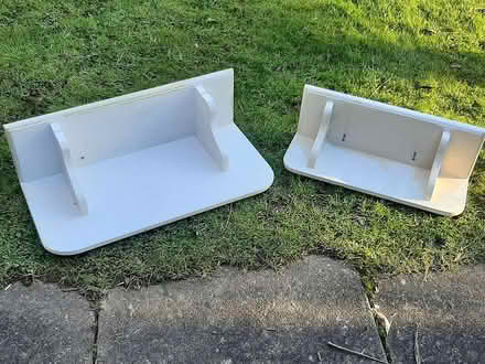 Photo of free Two solid wood shelves (Delgany) #3