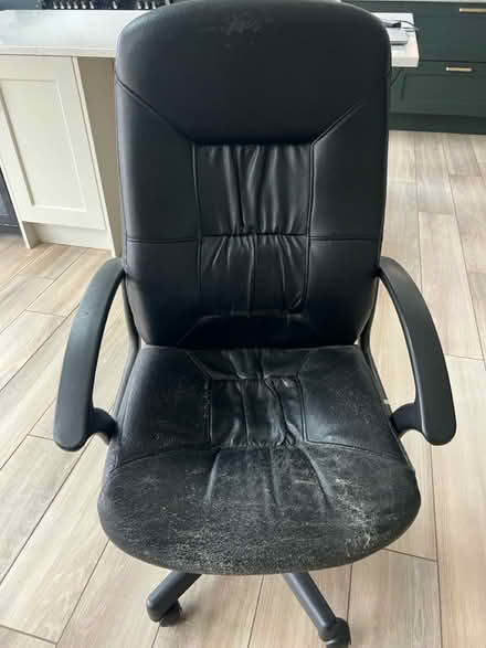 Photo of free Black office chair (Knighton , Leicester) #2