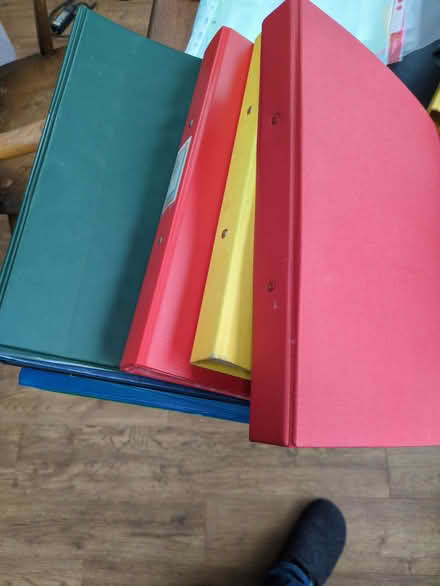 Photo of free Various ring binders. Plus sone plastic wallets (Cowley OX4) #1