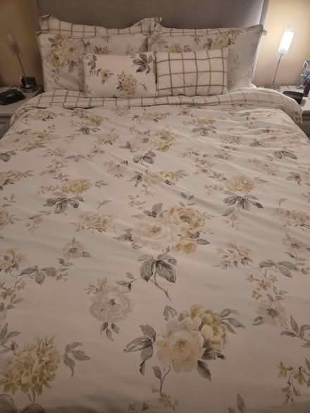 Photo of free King-size Cover & Pillow Covers (Lightwood ST3) #1