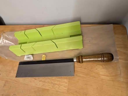 Photo of free Mitre Box and Saw (West Farleigh ME15) #1