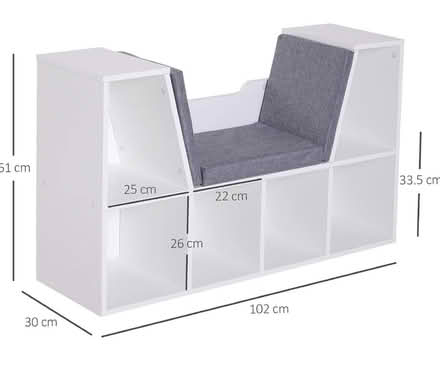 Photo of free Bookcase reading seat (Adambrae, Livingston) #3