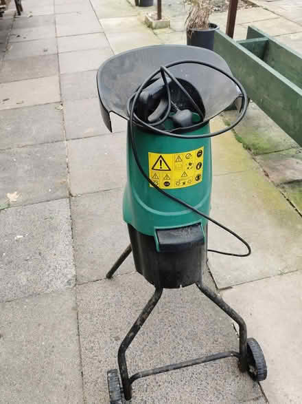 Photo of free Garden shredder working (Wybunbury Nantwich) #1