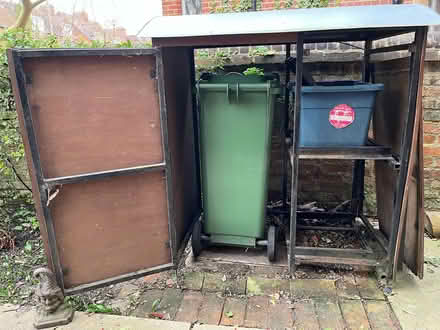 Photo of free Steel Framed Bin Shed (Walton Manor OX2) #2