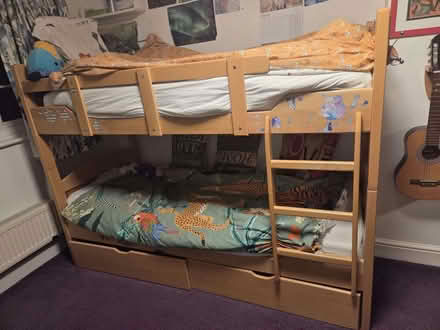 Photo of free Bunkbed and one mattress (Northchurch HP4) #1