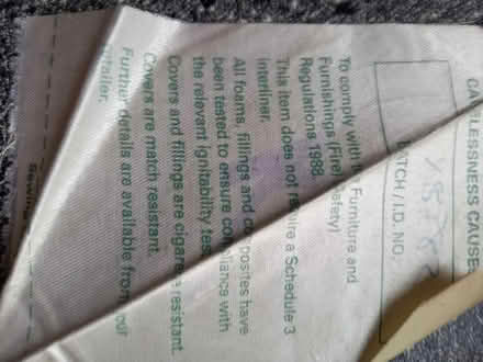 Photo of free Sofa seat and back cushions (Bilton CV22) #1