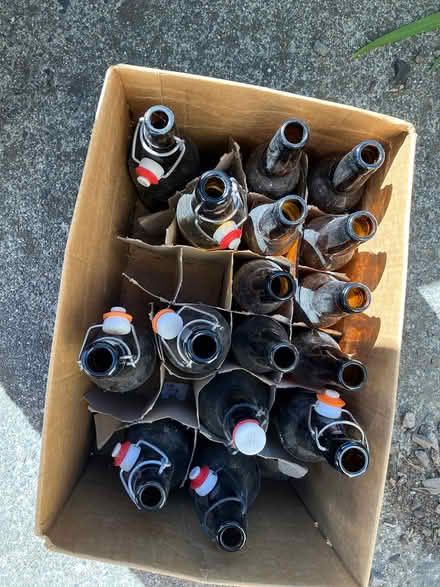 Photo of free Box of bottles (West End of San Rafael) #1
