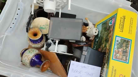 Photo of free Various pots, jigsaw, fake flowers (Stockport SK4) #2