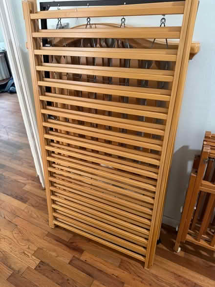 Photo of free Simmons Wood Crib+Dr.Seuss Mattress (Montrose/Museum District) #2