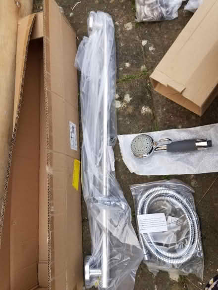 Photo of free 900mm shower kit, stainless steel (Gloucester) #1