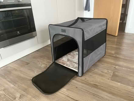 Photo of free Dog travel crate and dog car seat (Lewisham SE13 7FZ) #1