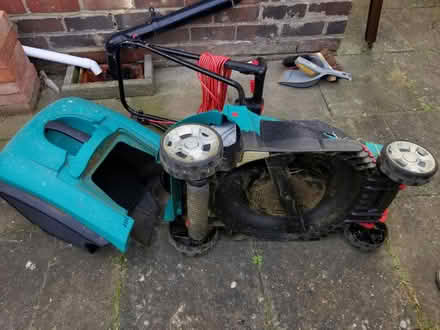 Photo of free Bosch lawn mower electric (Gloucester) #2