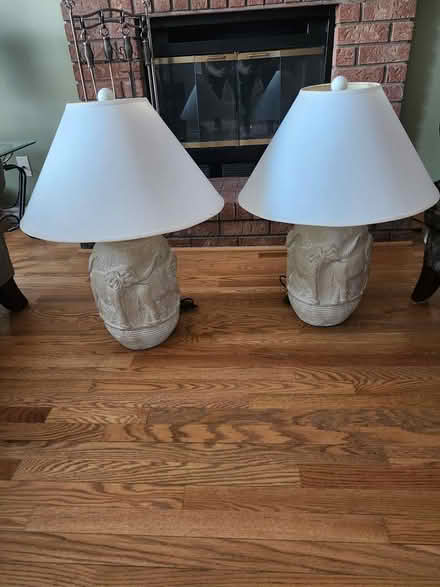 Photo of free 2 end table lamps (Orleans) #3