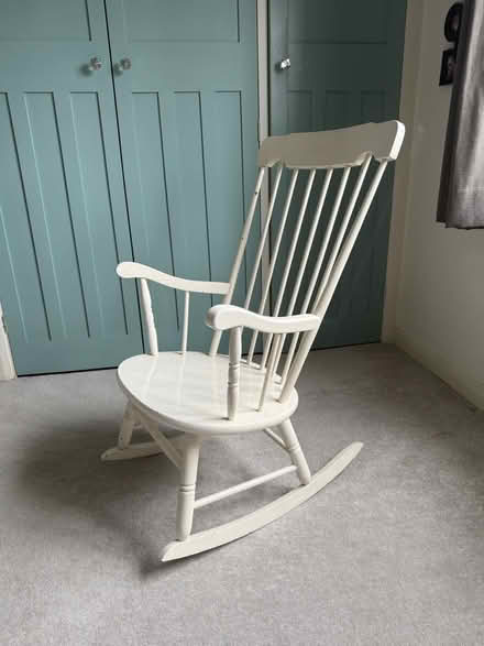 Photo of free Wooden Rocking chair (Henley on Thames) #2
