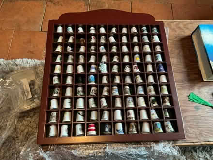Photo of free China thimbles in display case (Belle Vue SY3) #1