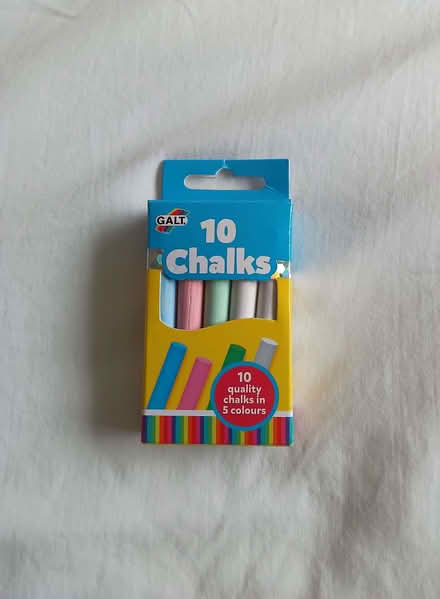 Photo of free Pack of Galt chalks - 10 pieces (Westbury Fields BS9) #2