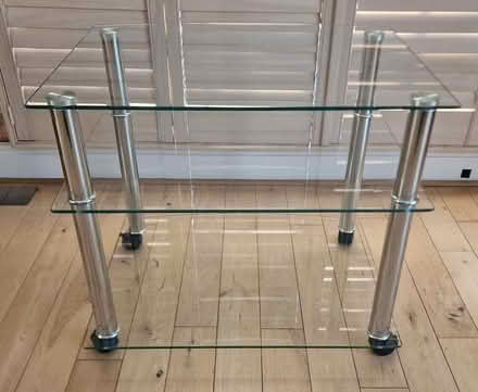 Photo of free Glass tv stand/trolley (Standon SG11) #3