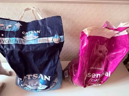 Photo of free Unused cat litter & scoop (Salford M30) #1