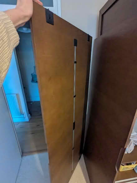 Photo of free 2 large sheets MDF (2 old sliding wardrobe doors) (Greenwich SE10) #4