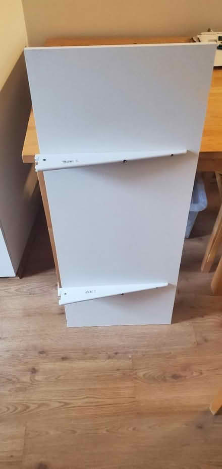 Photo of free Sturdy white shelf (Kentish Town West NW5) #2