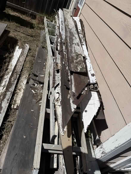 Photo of free 100+ YO Redwood lap siding (Alameda West End) #1