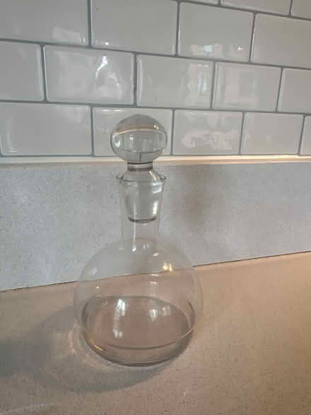 Photo of free Small wine decanter (Elephant and Castle) #1