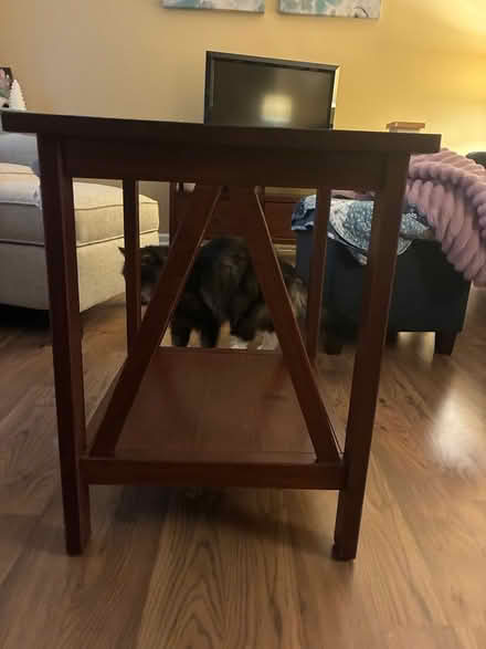 Photo of free Wood end table (Amber meadows 21702) #2