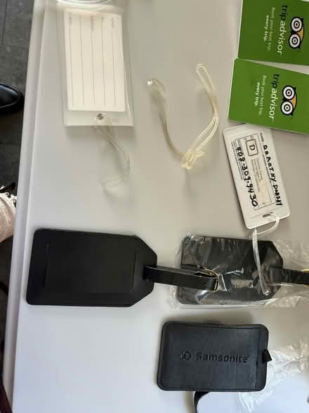 Photo of free TAGS for your luggage (Prospect and DeAnza) #1