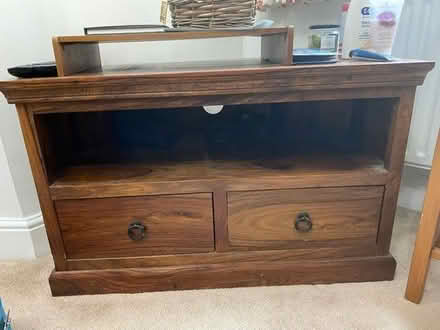 Photo of free Teak (maybe) Tv unit (Great Missenden HP16) #1