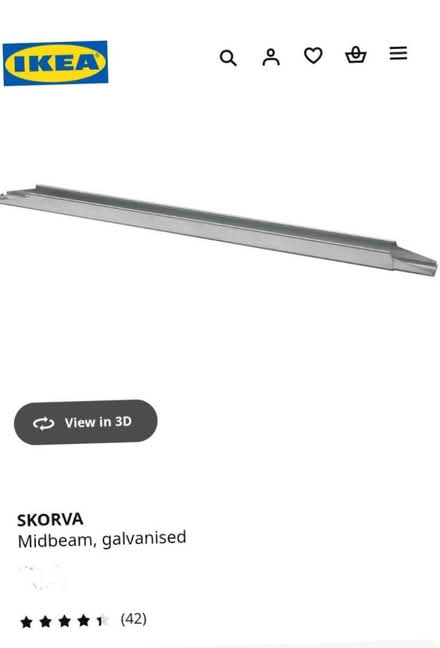 Photo of Ikea Mid Beam (Newington Green N5) #1